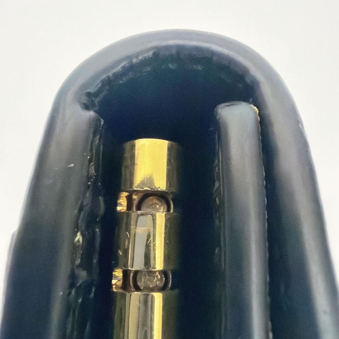 グッチ ダブルG バイカラー キーケース GGマーモント ブラック ベージュ