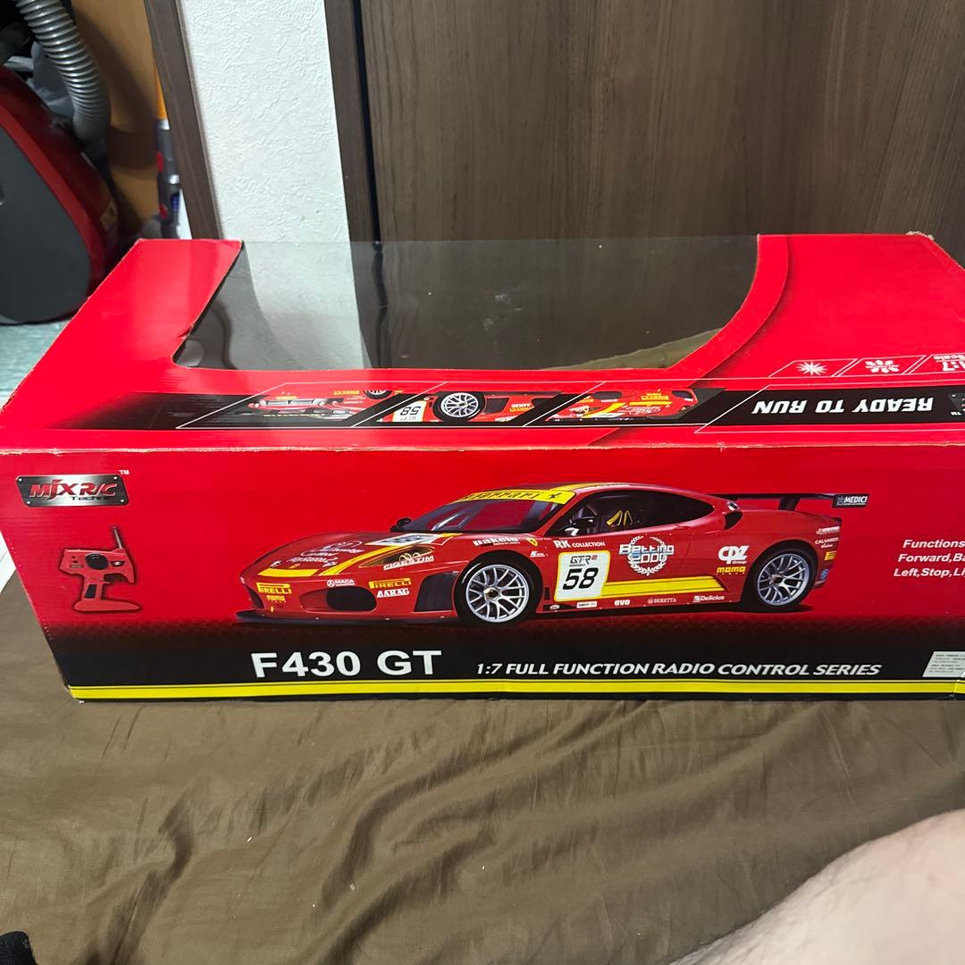 【動作問題無し中古】RC フェラーリF430GT 1/7スケールラジコン