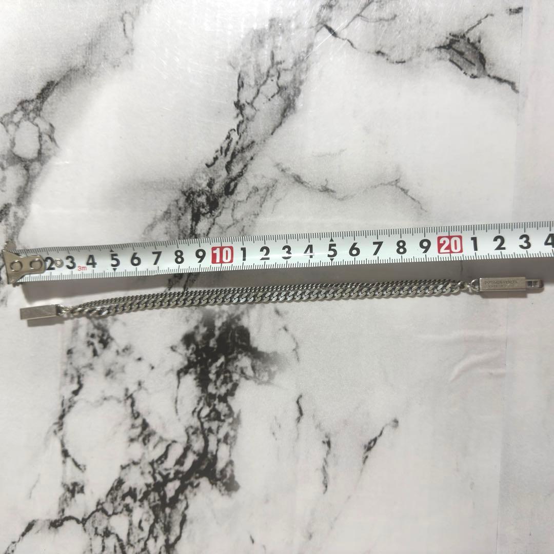 た*ん様 ボッテガヴェネタ　2連チェーンブレスレット