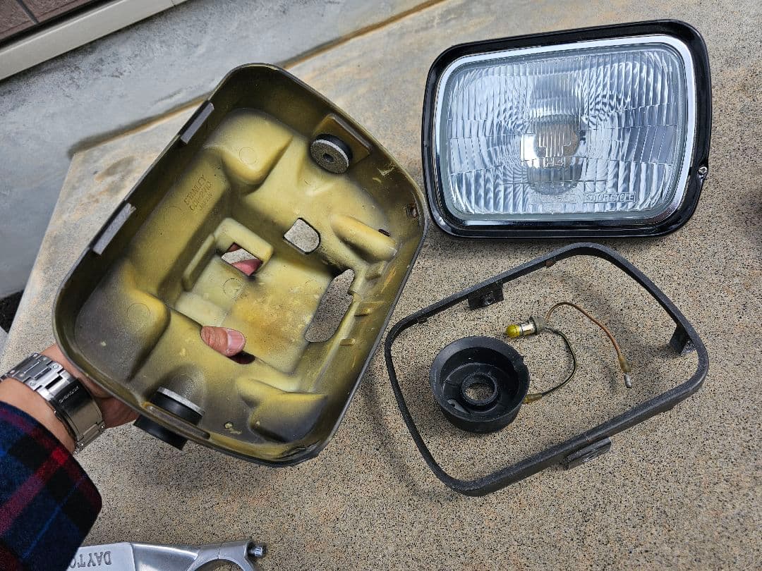 Z400GP カワサキ ヘッドライト