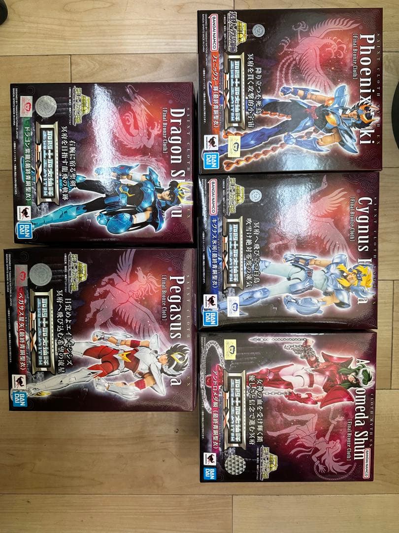 聖闘士星矢　聖闘士聖衣神話EX 最終青銅聖衣 5体セット