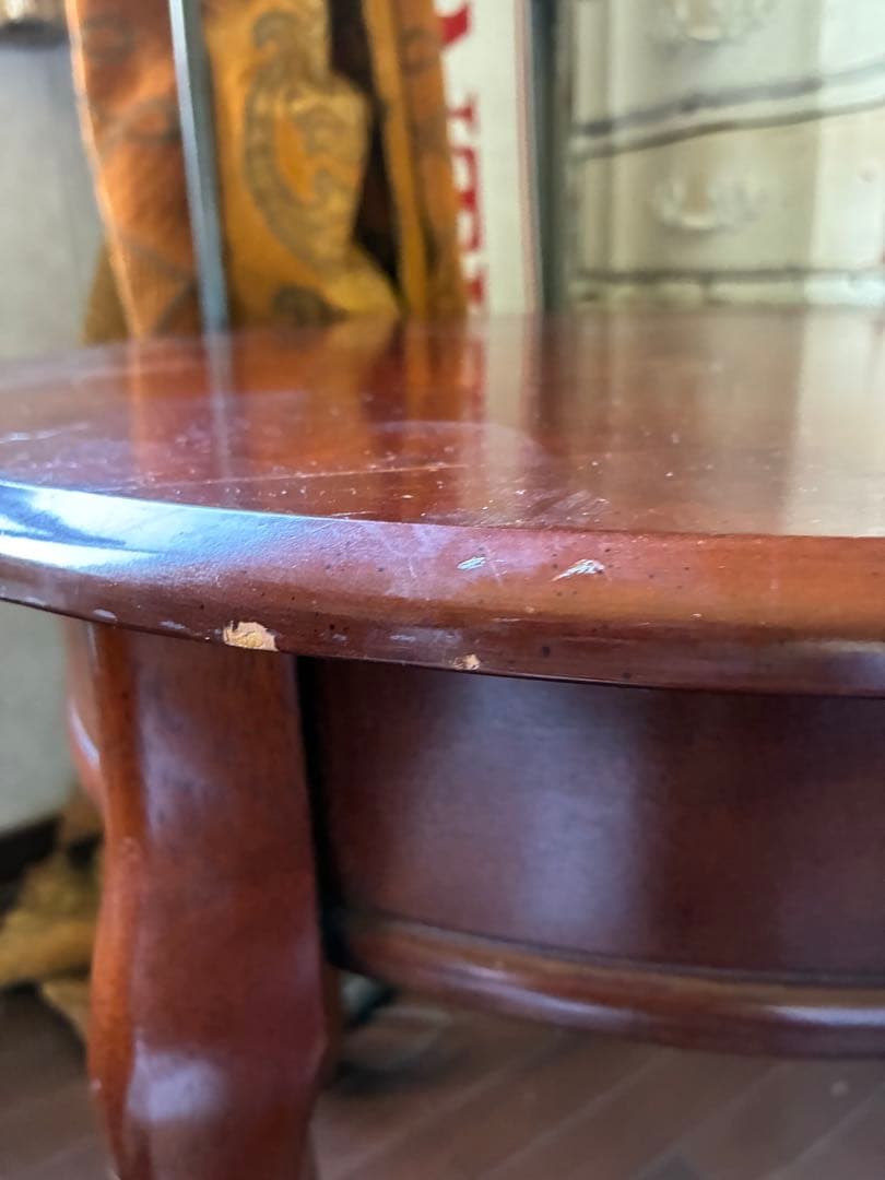 leonoahです　家具　丸　コーヒー　センター　ソファー　テーブル　猫脚