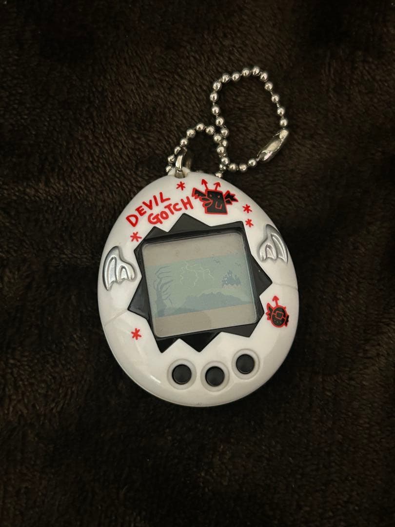 【動作確認済】 デビルっちのたまごっち　白