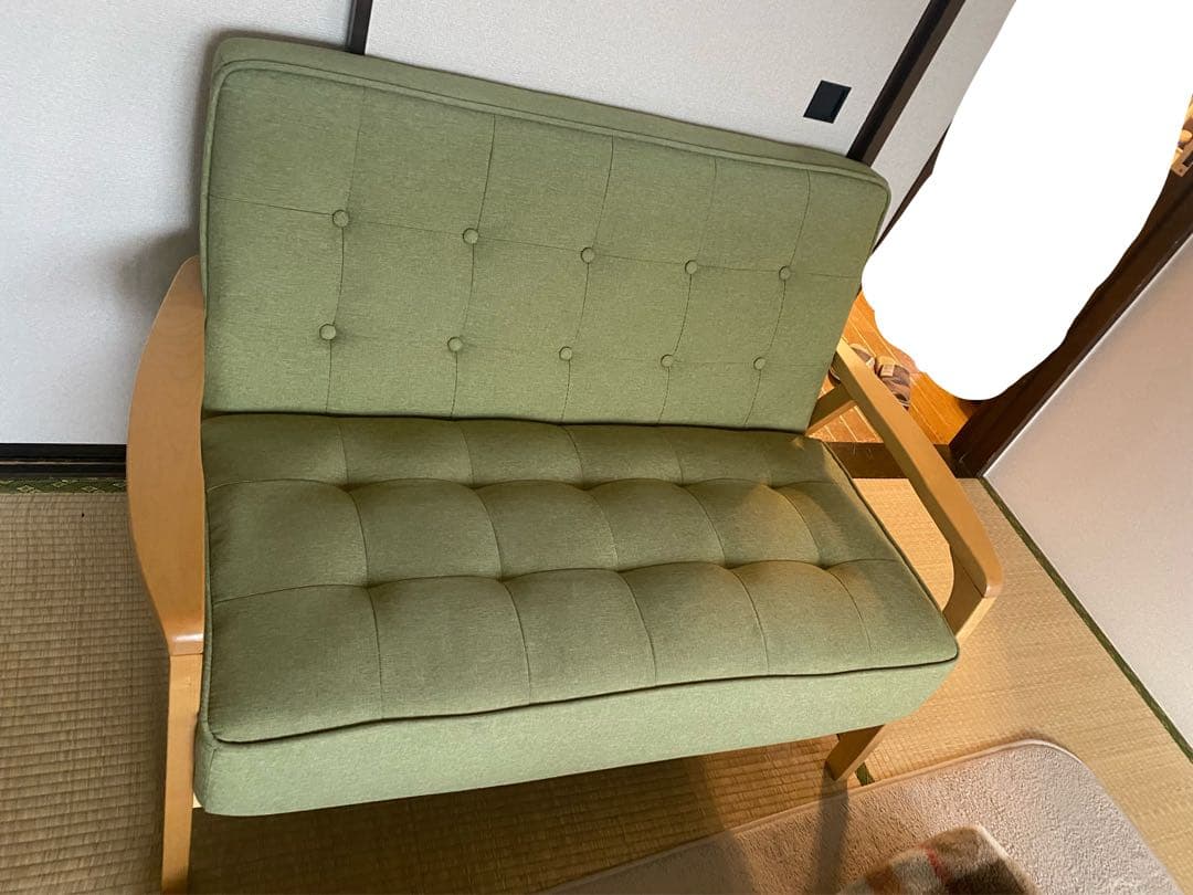 2人掛けコンパクトソファ（送料込）