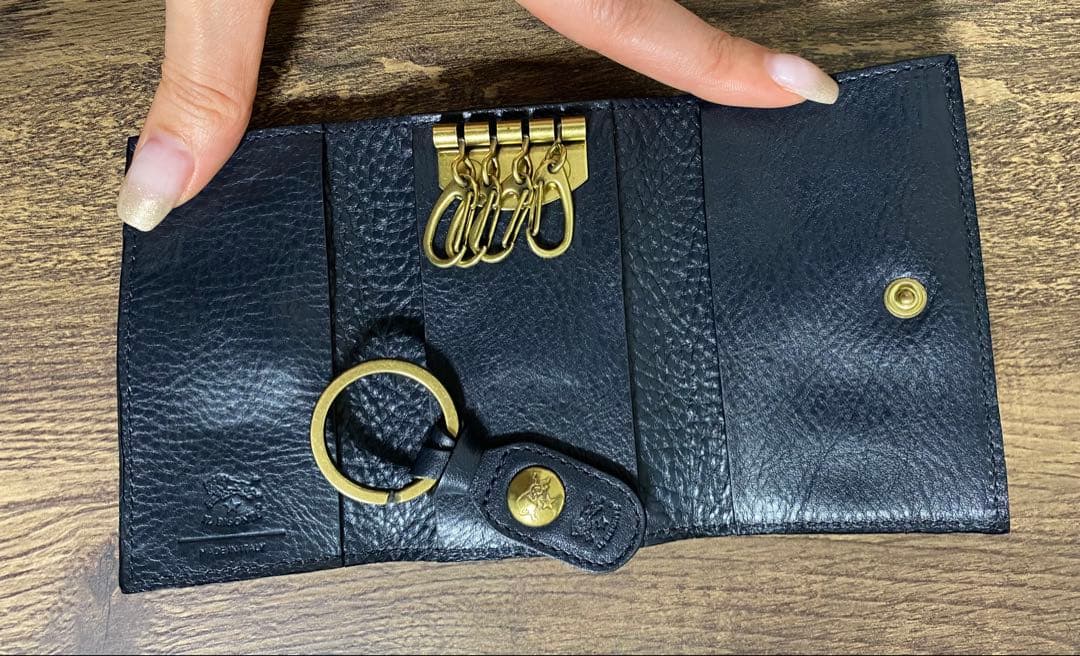 IL BISONTE イルビゾンテ　キーケースウォレット　リモコンキー