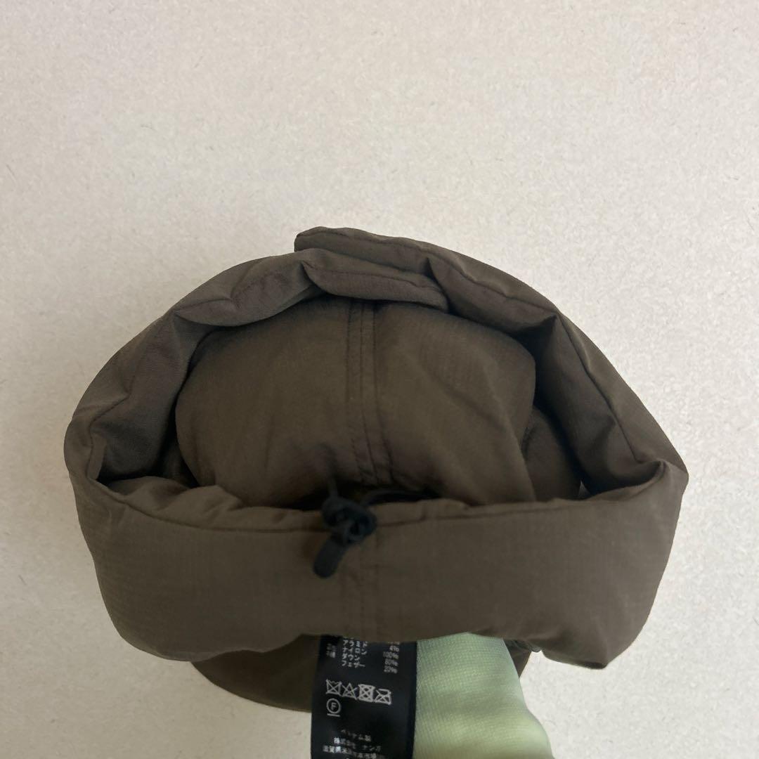 NANGA フライトキャップ オリーブ