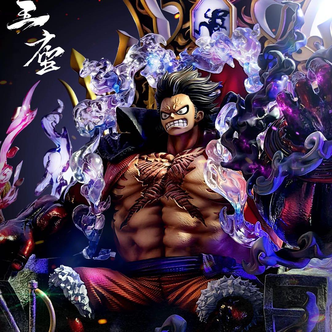 ワンピース 王座 ルフィ フィギュア ガレージキット