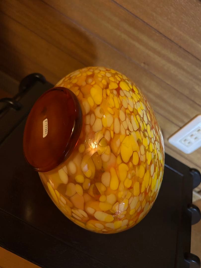 津軽びいどろ　大川薫工房　花瓶