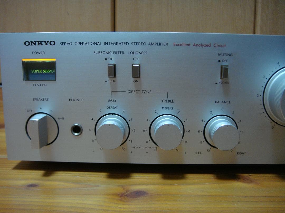 整備済 程度良 ONKYO オンキョー Integra A-815GTR