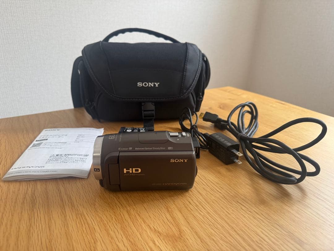 SONY ソニー ビデオカメラ　HDR-CX680 ブロンズブラウン