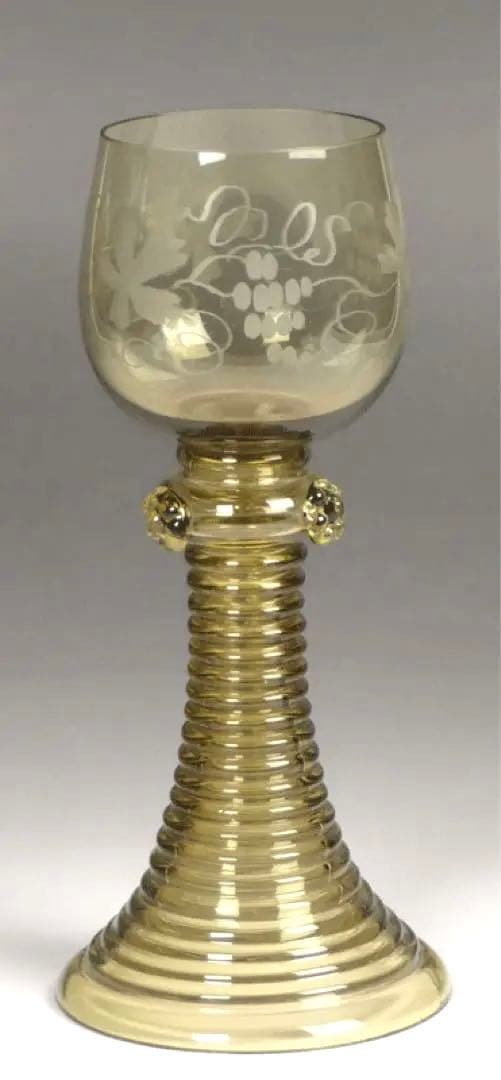 【ヴァルト・グラス レーマー杯 】 森林ガラス ドイツ民藝硝子