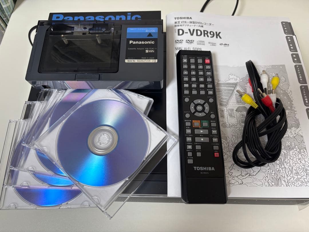 東芝VTR一体型DVDレコーダー「D–VDR9K」（2010年製）　動作外観良好