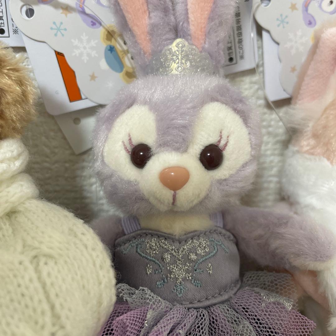 ダッフィー ステラルー リーナベル ダンシングスノーフレークス ぬいば セット