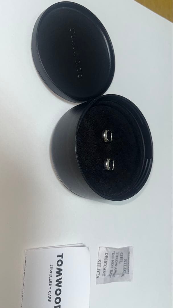 Tom Wood Ice Huggies フープピアス ピアス 両耳