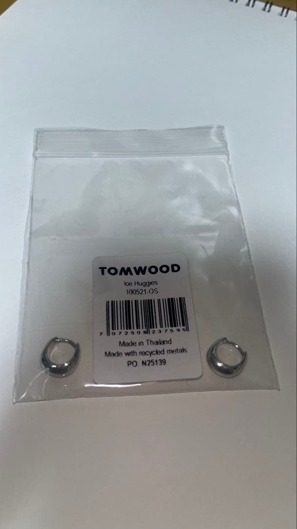 Tom Wood Ice Huggies フープピアス ピアス 両耳