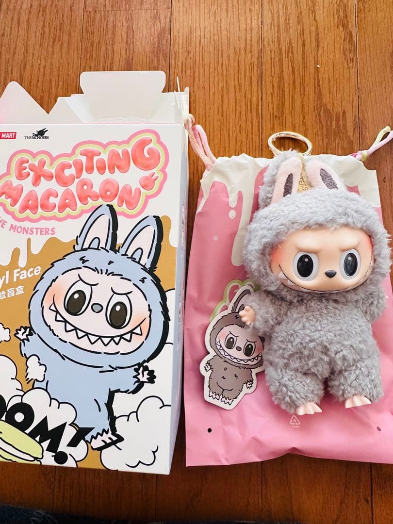 POP MART Labubu Exciting Macaron ぬいぐるみ