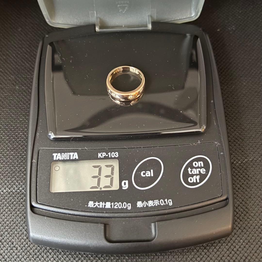 【新品仕上げ済み】スタージュエリー 甲丸 ドッツ ダイヤモンドリング 指輪 5号