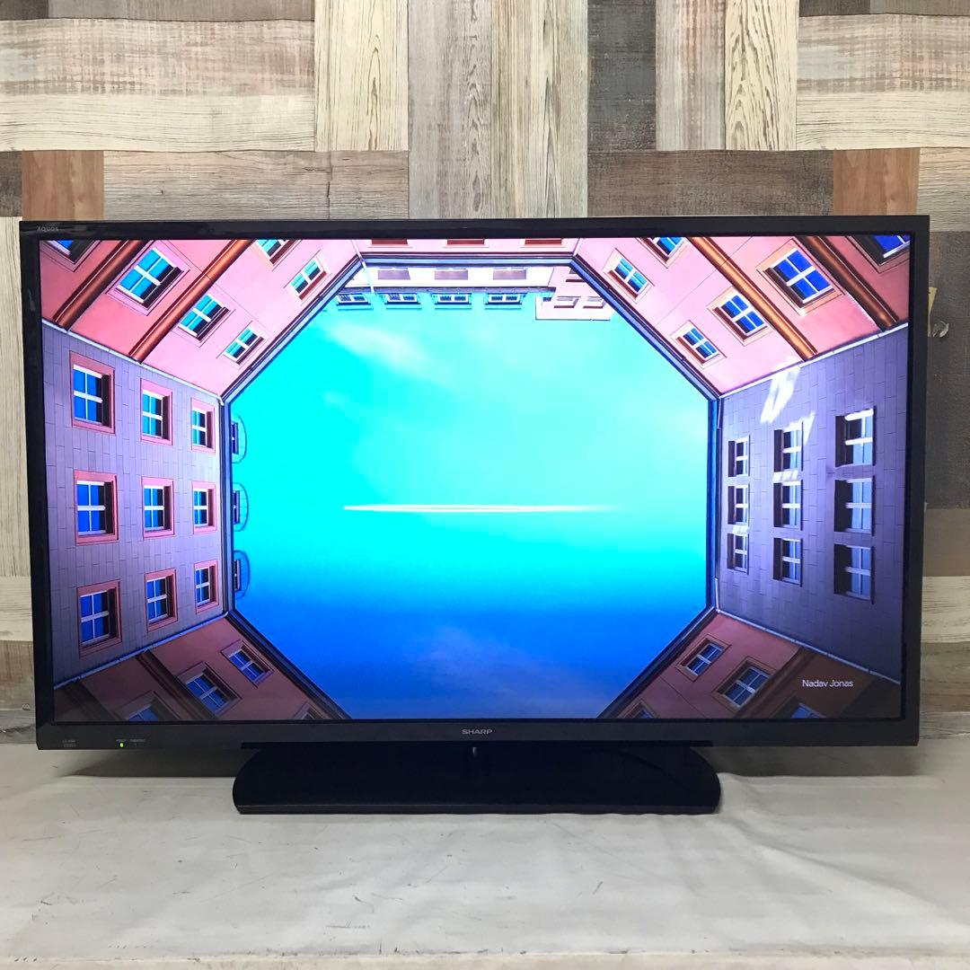 即日受渡❣️全国送料込SHARP40型テレビ外付HDD、かんたん操作音声クッキリ