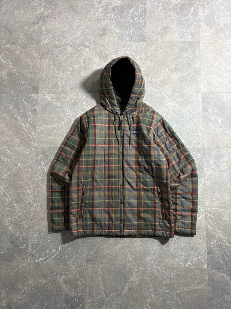 ジャケット・アウター Patagonia hooded quilting check jacket