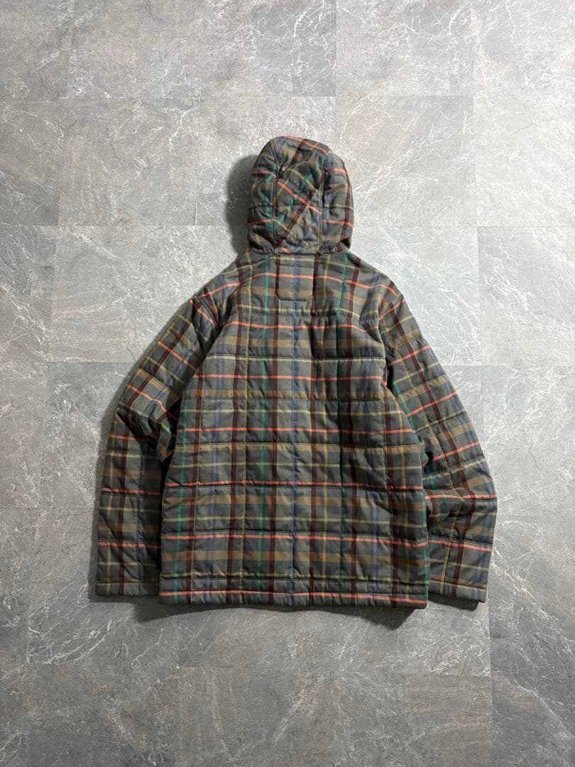 ジャケット・アウター Patagonia hooded quilting check jacket