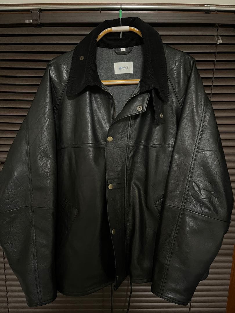 yoused LEATHER DS JKT サイズ0