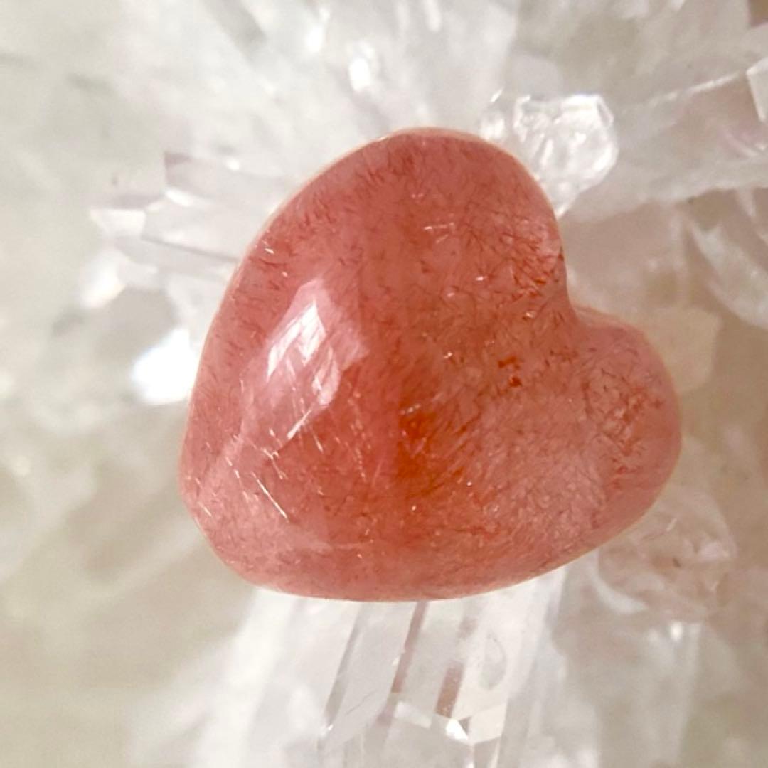 天然石★ブレスレット ストロベリークォーツ ♪ 383