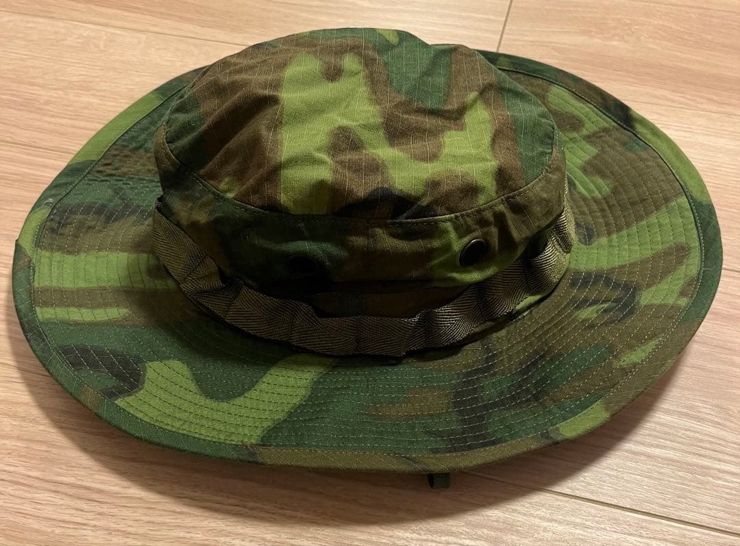 未使用品 米軍実物 60's ERDL ジャングルハット デッドストック