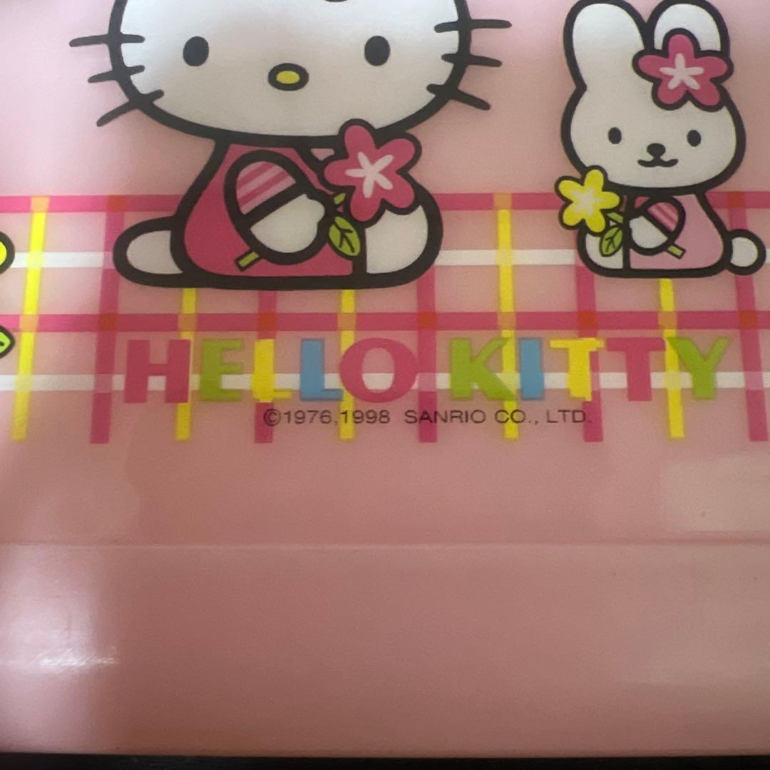 ★1998年★ キティ 小物入れ 収納ケース レトロ サンリオ