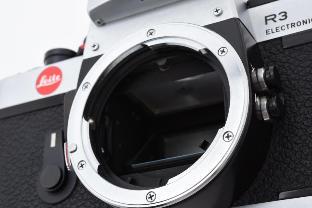 《完動美品》ライカ Leica R3 ELECTRONIC 希少なシルバーボディ