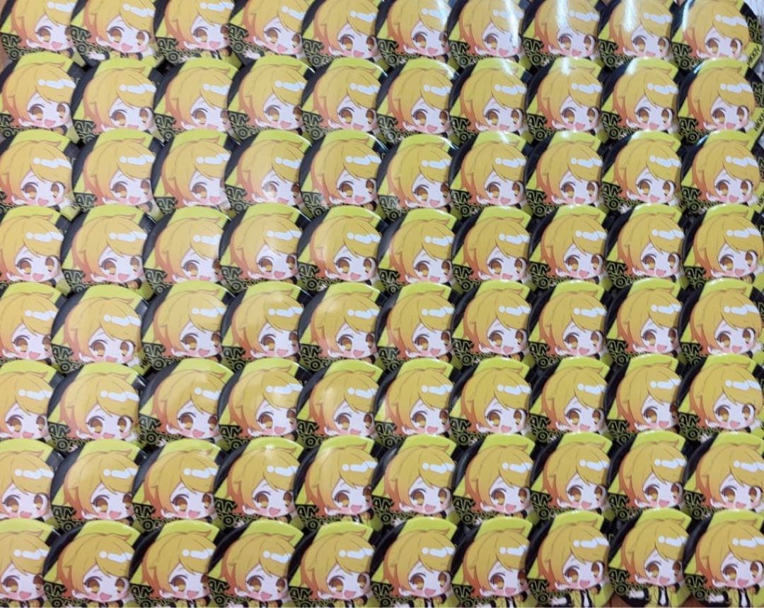 からつけあっきい 2nd デフォ 缶バッジ AMPTAK× COLORS