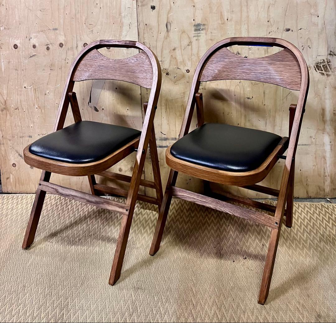 ① ACME Furniture CULVER CHAIR 折りたたみ 椅子