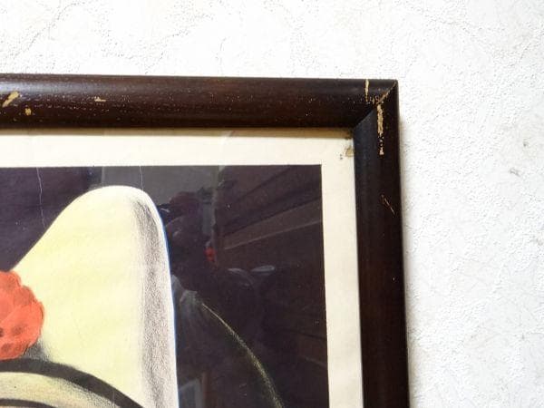 30年代 アンティーク WILLSONS ウィルソンサーカス ピエロ ポスター