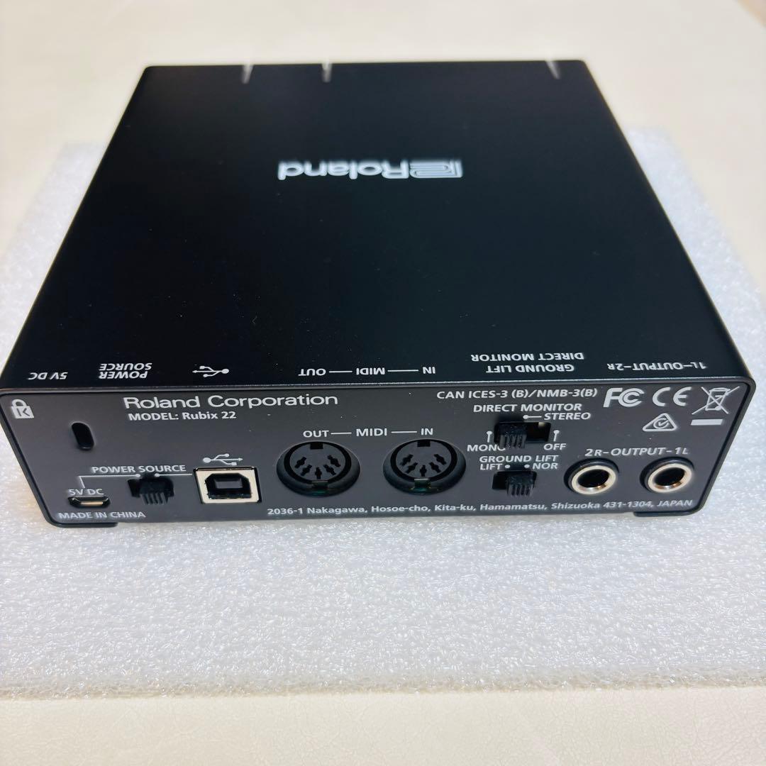 Roland Rubix 22 USBオーディオインターフェイス