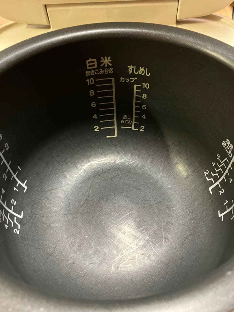 ナショナル　レトロ　IH炊飯器　SR-IHVC18 一升炊き　00年製　保証付き