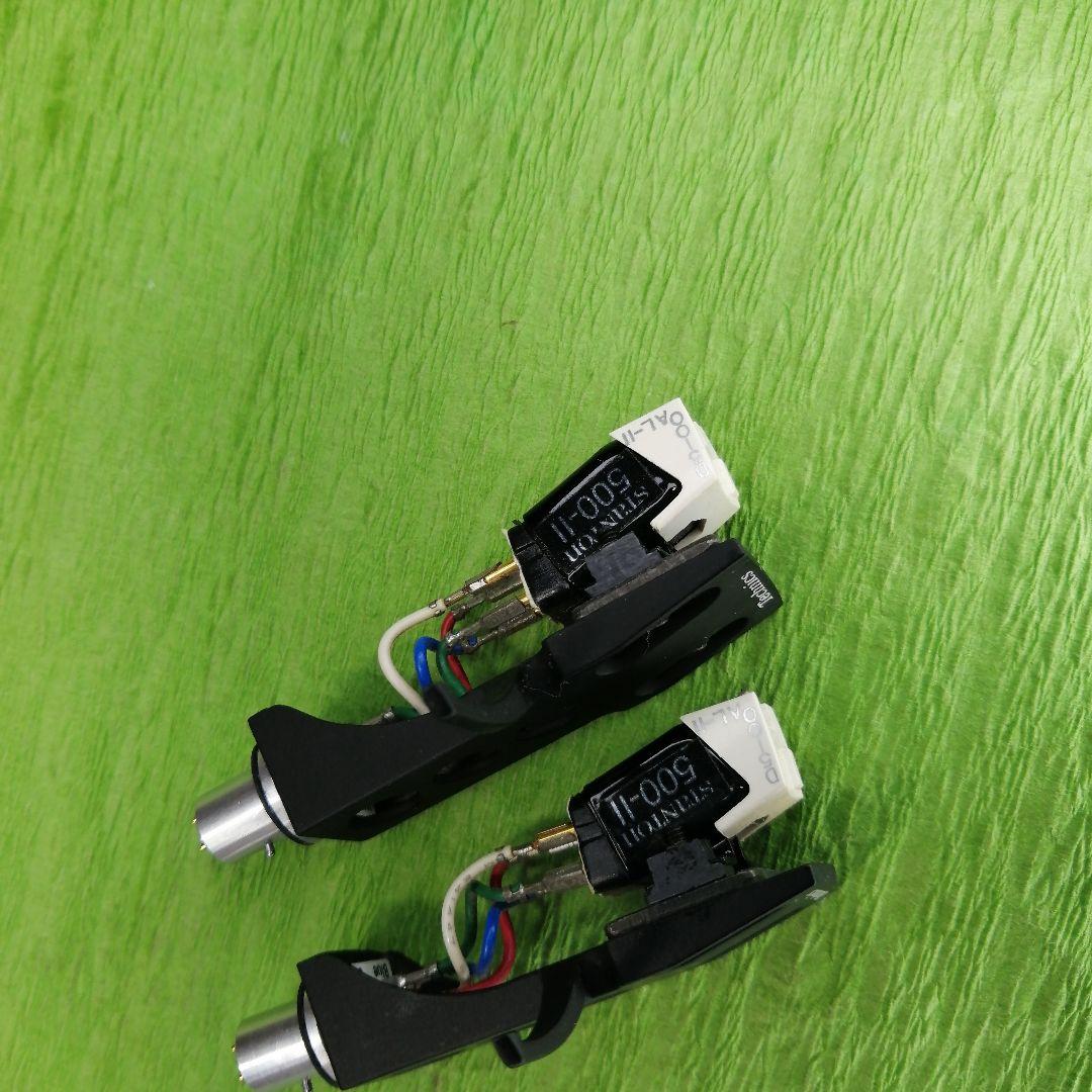 カートリッジ　スタントン　500-Ⅱ　動作良好品　２個　テクニクスシェル