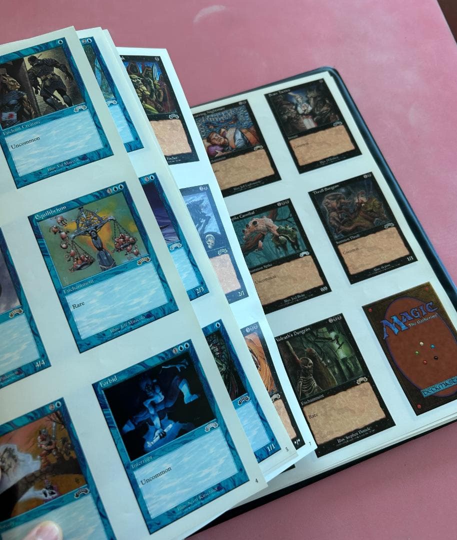 MTG エクソダス バインダー 全チェックリストカード付き