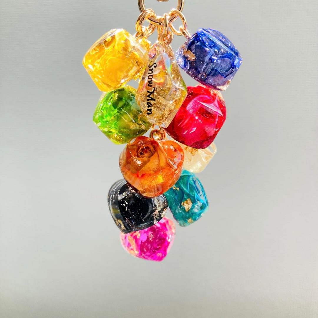 サマーティーページ　Man佐久間大介名入れチャーム　11点