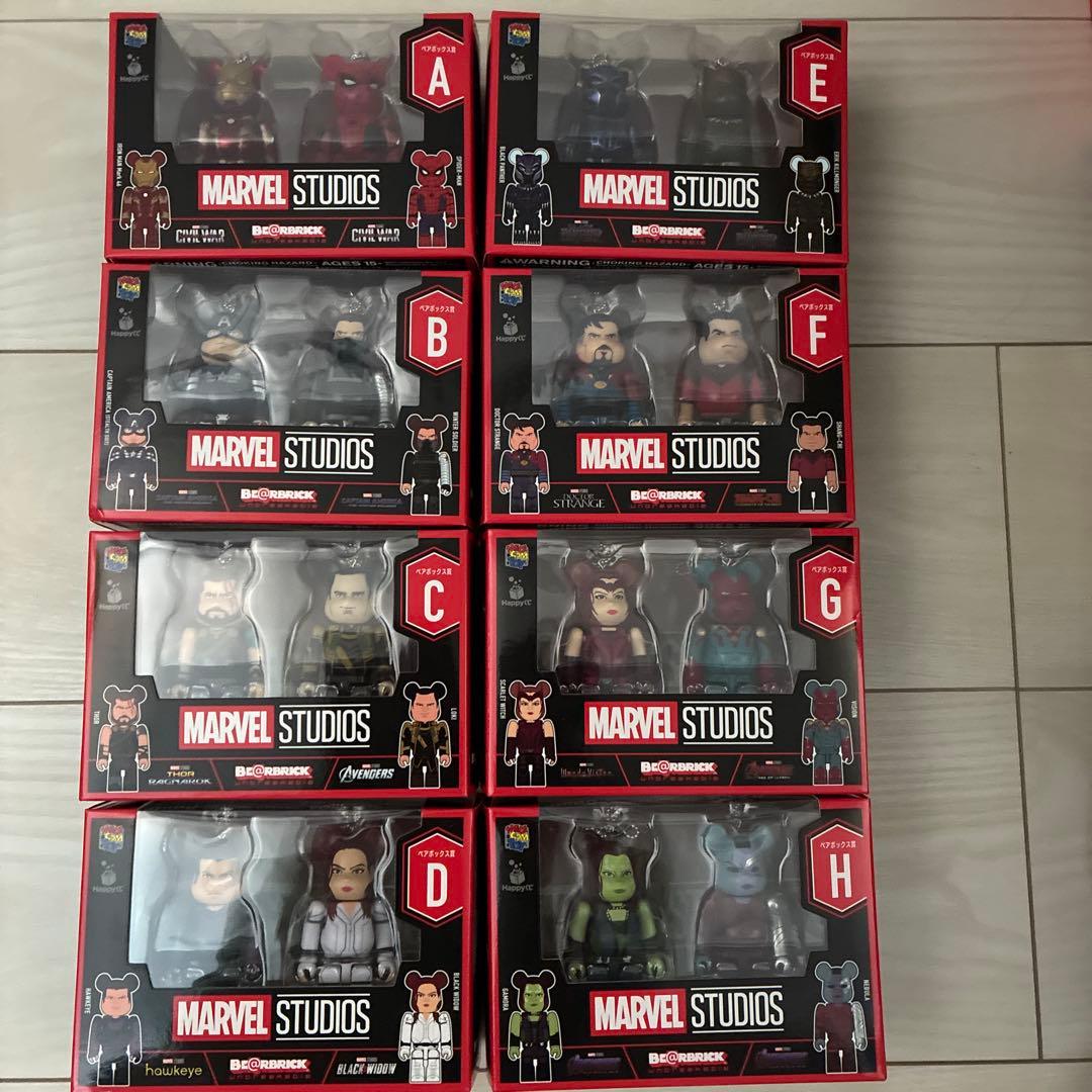 ベアブリック 新品　コンプリートセット　キャラクターシリーズ