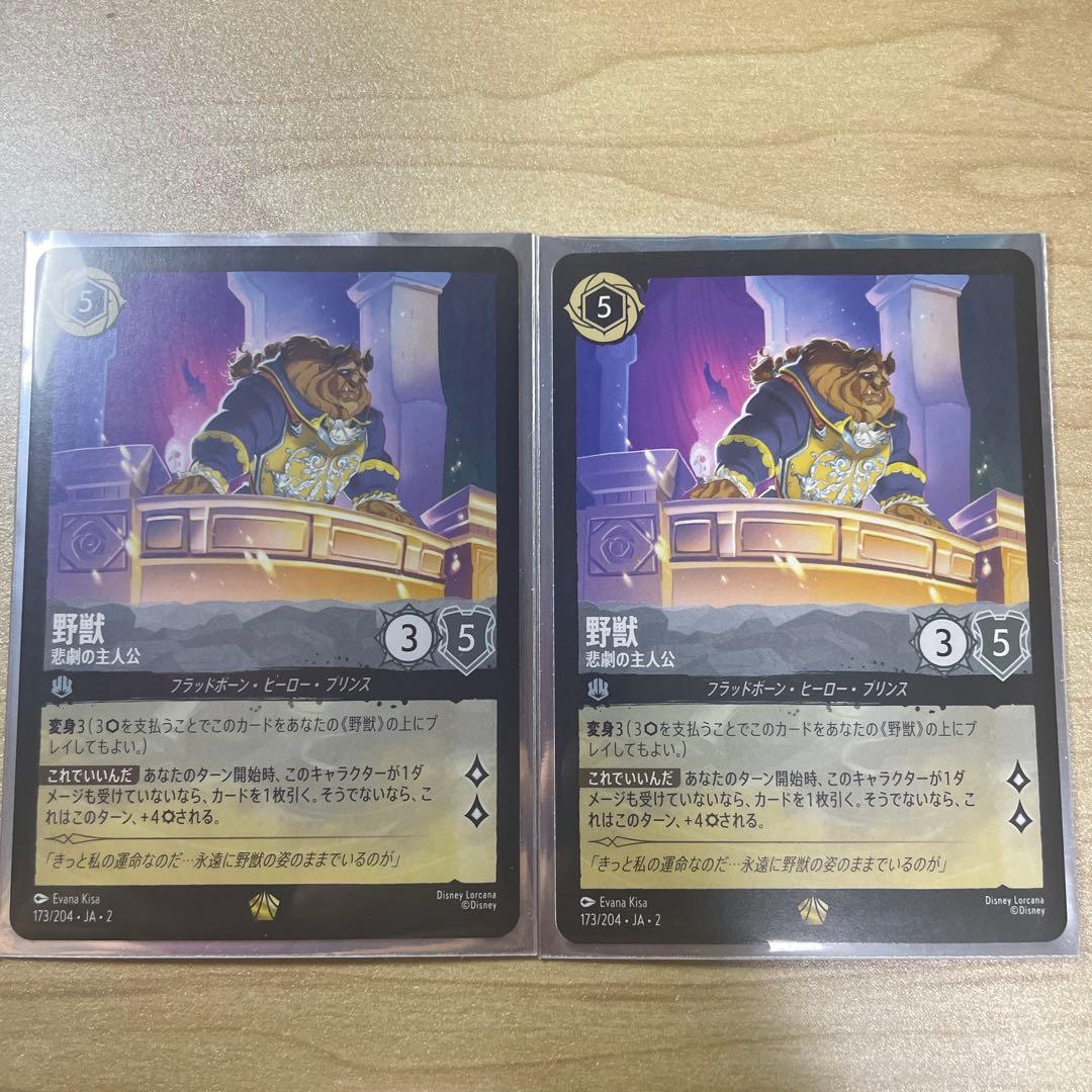 ロルカナ 野獣 レジェンダリー　2枚
