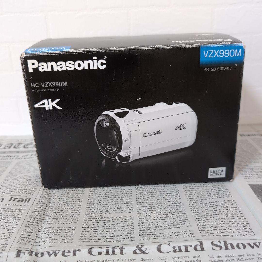 Panasonic HC-VZX990M 4K ビデオカメラ パナソニック