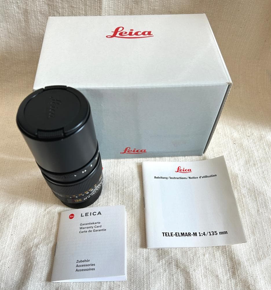 【希少美品 E46】LEICA ライカ TELE-ELMAR M 135mm
