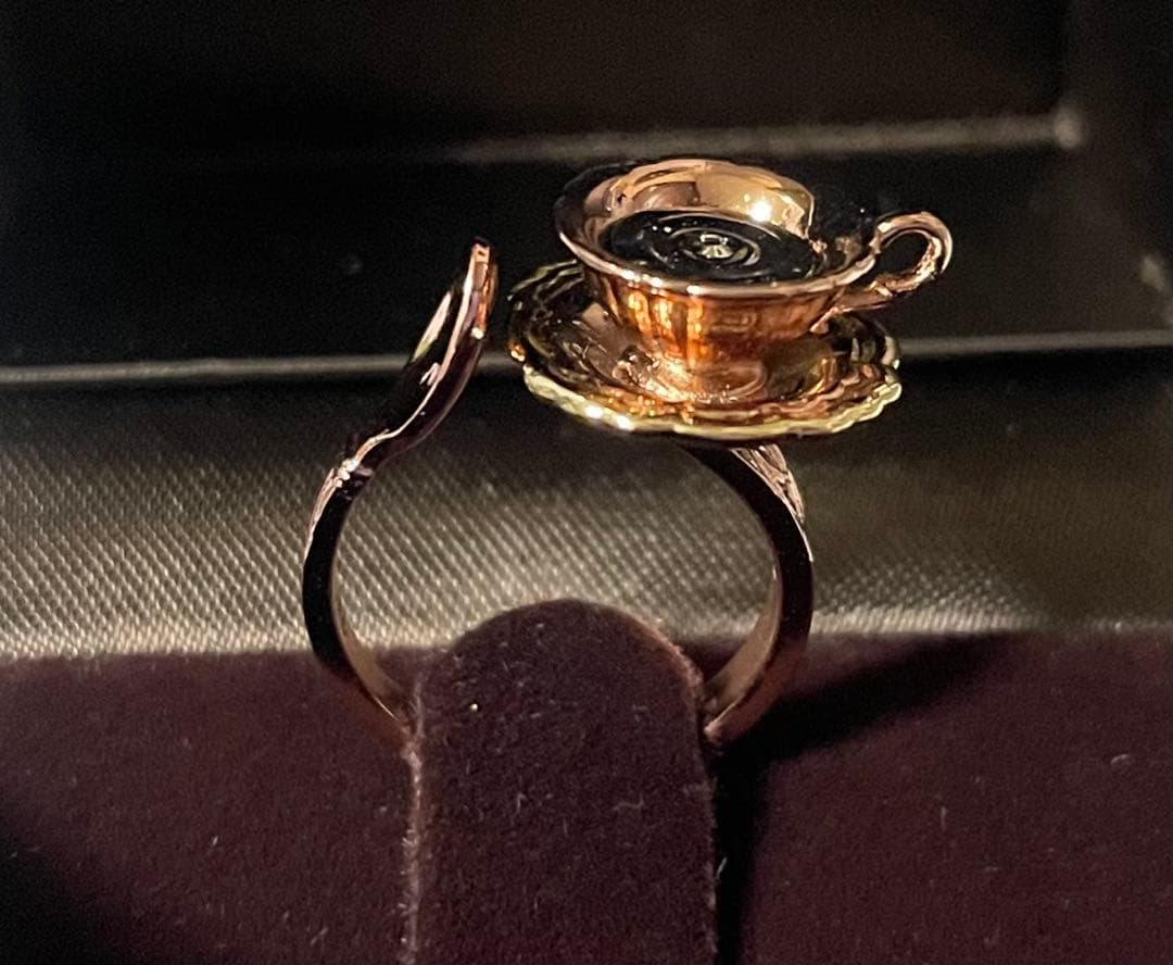 指輪・リング hazama dancing heart tea party ring