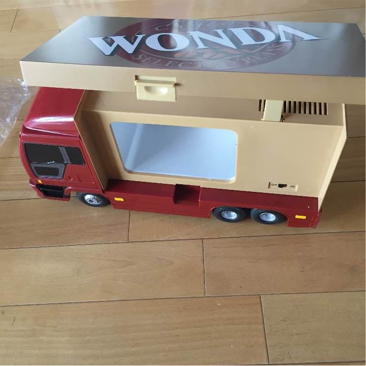 激レア【超プレミアム品】ワンダーラジコンカー保冷庫付きコンボイ