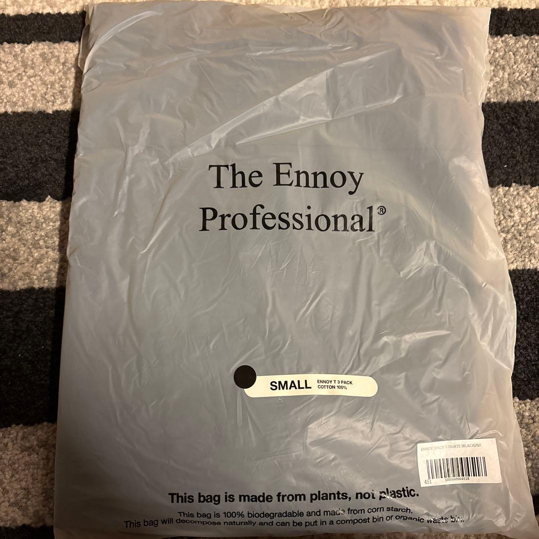 ENNOY T 3PACK 裾ロゴ　2枚　エンノイ　裾ロゴ　Tシャツ