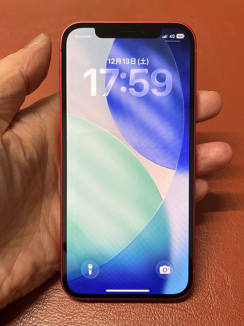 美品 iPhone 12 64G 純正バッテリー100% SIMロック解除済