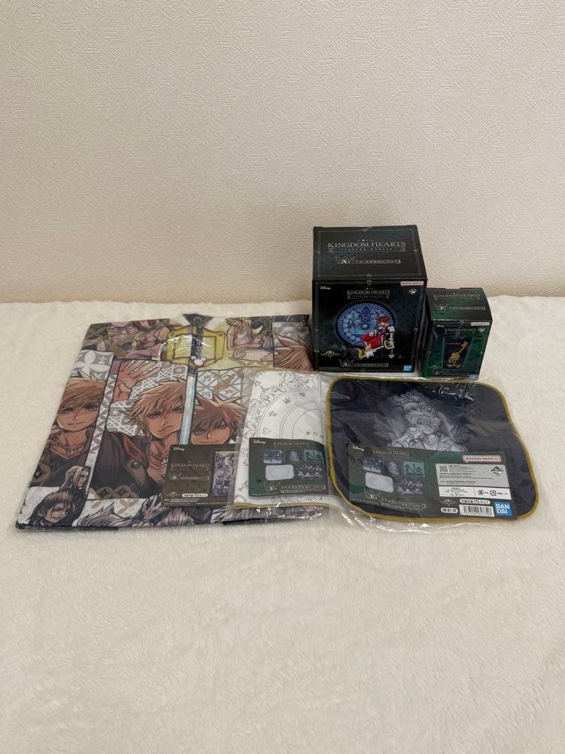 キングダムハーツ　一番くじ　A賞　B賞　E賞　F賞　5点セット