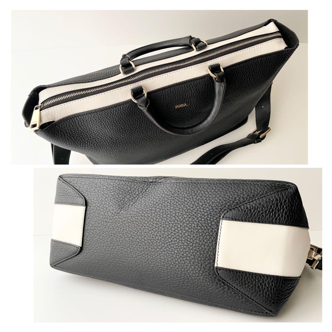 フルラ FURLA ハンドバッグ 2way ブロガー レザー 見た目が変わる