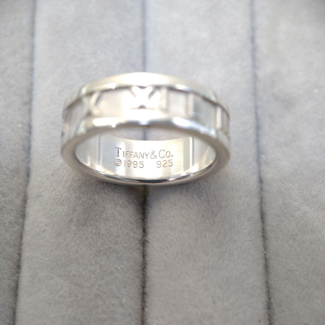 ＊ご成約済＊TIFFANY＆Co.ティファニーアトラスリング925　10号