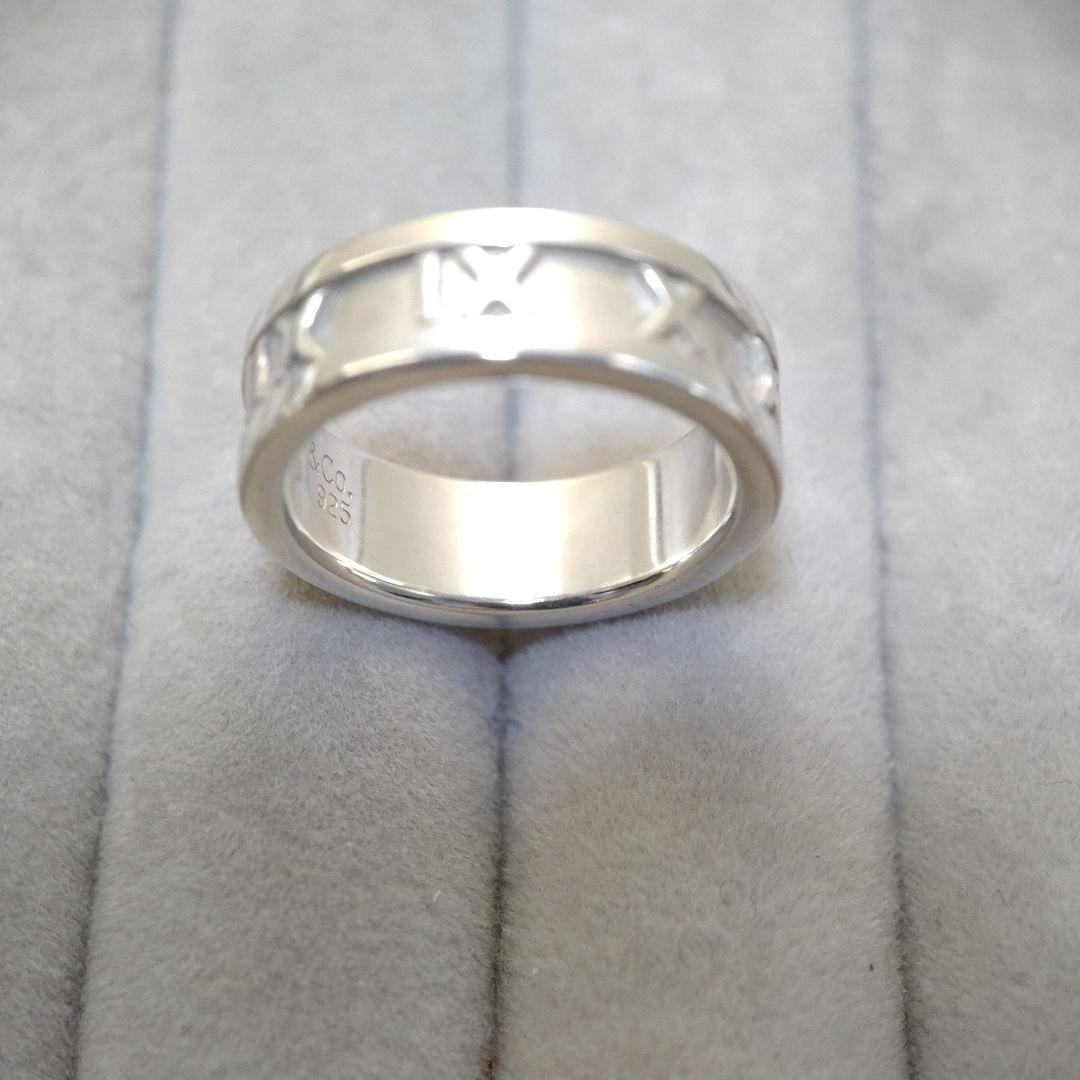 ＊ご成約済＊TIFFANY＆Co.ティファニーアトラスリング925　10号