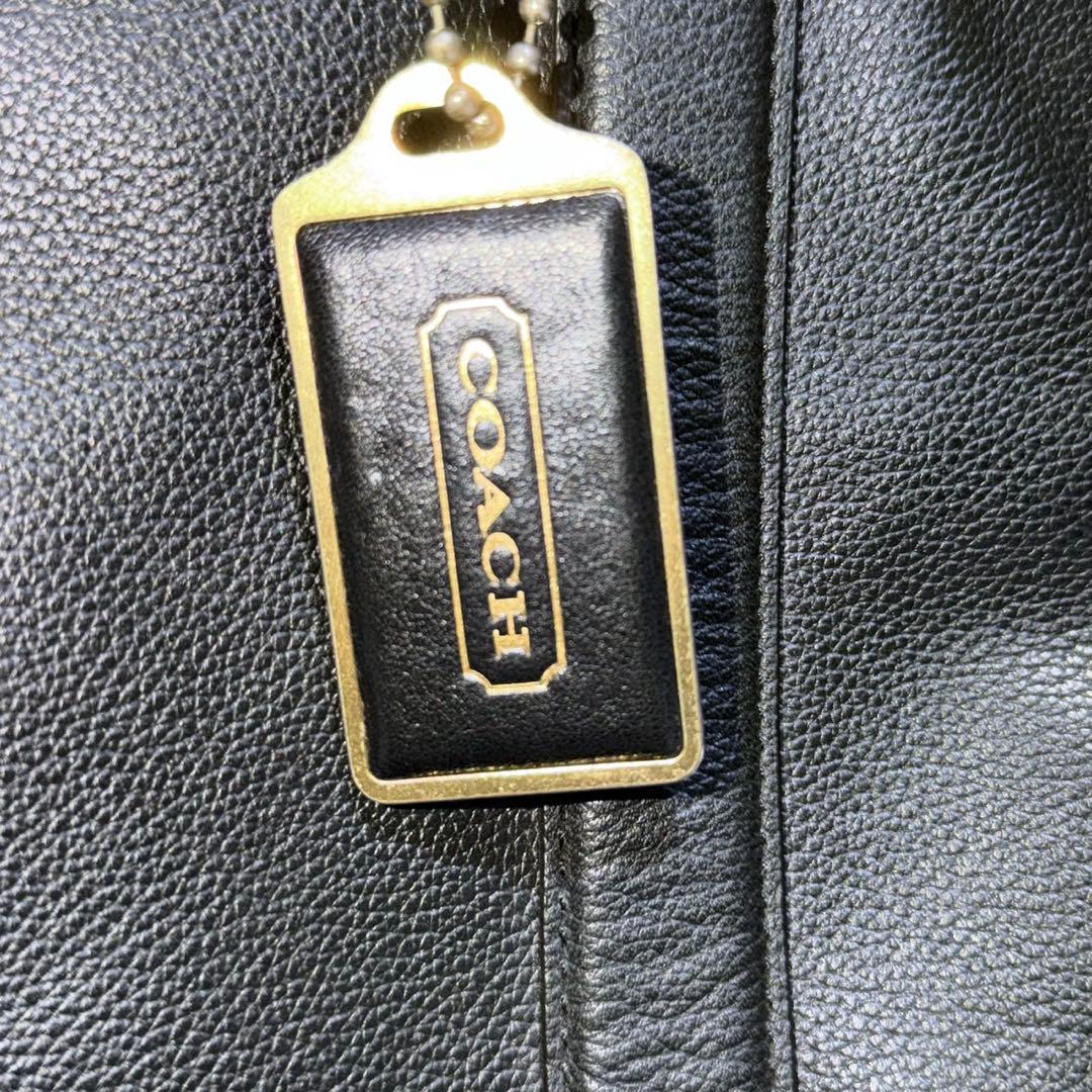 極美品✨　COACH　メトロポリタン　トートバック　2way　ブラック　レザー